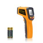 KETOTEK Infrared Thermometer IR Laser Thermometer Temperature Gun -50℃~400℃ KT400Y Digital Non Contact for Cooking BBQ Food Freezer Refrigerator