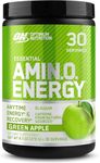 Optimum Nutrition (ON) Amino Energy - Pre Workout with Green Tea Extract, BCAA, Amino Acids, Green Coffee Extract, Energy Powder - Green Apple, 30 Servings (Green Apple)