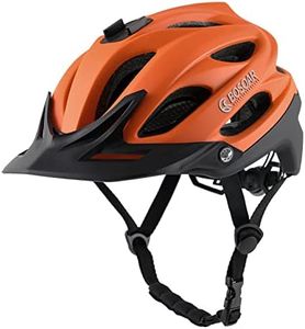 Bosoar Mountain Bike MTB Helmet,Road Bicycle Helmet with Camera Mount and Detachable Visor for Adult Men Women Youth