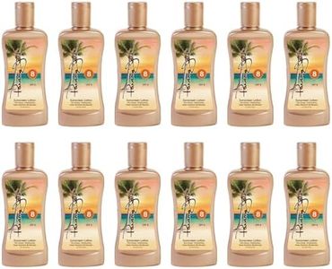 Panama Jack Sunscreen Tanning Lotion - SPF 8, PABA, Paraben, Gluten & Cruelty Free, Antioxidant Moisturizing Formula, 6 FL OZ (Pack of 12)