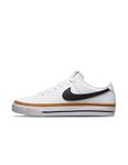 Nike Women's Court Legacy Next Nature Shoes, White/Black/Desert Ochre/Team Orange, 8.5