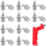 AUGSUN 20pcs 1/4inch Steel Hard Tra