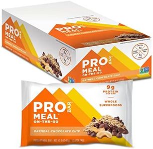 PROBAR - Meal Bar, Oatmeal Chocolate Chip, Non-GMO, Gluten-Free, Certified Organic, Healthy, Plant-Based Whole Food Ingredients, Natural Energy (12 Count) Packaging May Vary