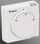 Drayton RTS1 Room Thermostat | White