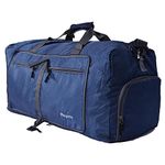 ehsbuy 60L Foldable Travel Duffle Bags for Men Women Large Holdall Bag Waterproof Overnight Weekend Bags for Gym Luggage