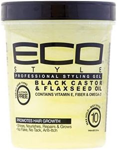 Eco Styler Black Castor and Flaxseed Oil Gel 32oz