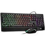 Rii RK400 RGB Gaming Keyboard and M