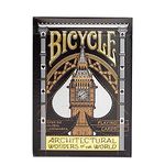 Bicycle Architectural Wonders Of The World Playing Cards - 1 Deck, Air Cushion Finish, Professional, Superb Handling & Durability, Great Gift For Card Collectors