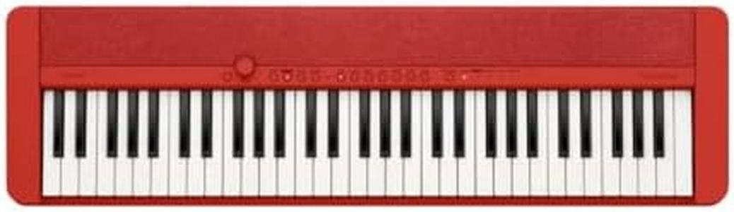 Casio Casiotone CT-S1 61-key Touch Sensitive Portable Keyboard - RED