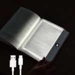 Book Light, Rechargeable Clear LED 