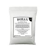 Borax Flux Granular 5 MOL Melting Gold Silver Jewelry Casting Glazing Crucibles and Soldering (3 LBS)