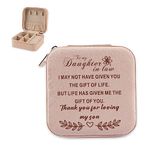 Gift for Daughter in Law from Mother in Law, To My Daughter-in-Law Jewelry Box, Wedding Day Keepsake from Mom to Daughter, In Law Thank You for Loving My Son, Future Daughter-in-Law Gift Ideas