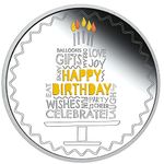 Ananth Jewels BIS Hallmarked Silver Coin 20 Grams Happy Birthday Gift