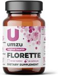 UMZU Florette Vaginal Probiotic for Women with Cranberry Extract | Vaginal pH Balance, Healthy Vaginal Odor, Urinary Tract Health | 37B CFU | (30 Day Supply | 30 Capsules)