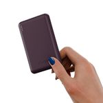 URBN 10000 mAh Nano Slim Power Bank | 22.5W Fast Charging | Type C PD (Input& Output) | Made in India | Two Way Fast Charge | for iPhone, Android & More (Purple)