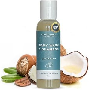 SoCal Suds & Company 2oz Shea Organic Baby Wash & Shampoo- Unscented
