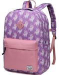 School Backpack for Girl,Vaschy Cute Backpacks for Little Kids Kindergarten with Chest Strap Large Pink Unicorn