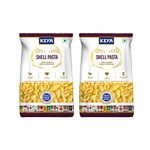 Keya No Maida 100% Durum Wheat Shell Pasta 400gm, Pack 2