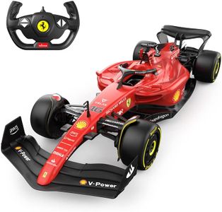 Rastar 1:12 Ferrari F1-75 Remote Control Model Car, Ferrari F1 RC Racing Car for Boys Kids Adults, 2022 F1 Challenger, 2.4G