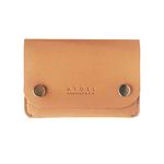 Atoll Tan Brown Leather Riveted Wallet for Men and Women | Pack of 1 | ATL034