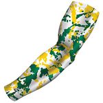 B-Driven Sports Athletic Arm Sleeve For Youth Basketball, Football, Baseball & Other Athletic Training, Throwing, Pitching. Help prevent Injury, Pain. Yellow