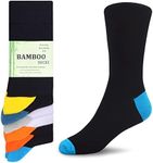 WeciBor Men's Bamboo Socks Breathab