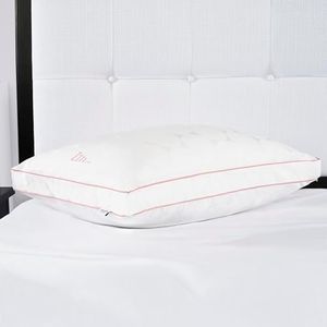 Kate Spade Joy Dot Down Alternative Bed Pillow, King, White