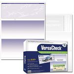 VersaCheck Security Business Check Refills: Form #1000 Business Voucher - Blue - Prestige - 250 Sheets