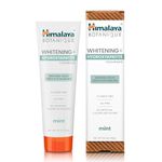 Himalaya Botanique Whitening + Hydroxyapatite Toothpaste for Whiter Teeth & Fresher Breath, Fights Plaque with Hydroxyapatite Support & Mint Flavor, Fluoride Free, SLS Free, & Vegan, 4.0 oz (113g)