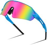 FEISEDY Sports Sunglasses for Men and Women, UV400 Protection Outdoor Cycling Driving Fishing Glasses B2987