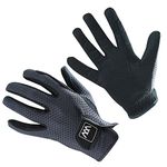 Woof Wear Event Riding Glove - Black, Size 9.5