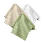 Glasses Cleaning Cloths 50 Percent Biodegradable Microfibre Cloths in Optician Quality Pack of 3, 30 x 40 cm