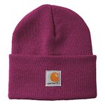 Carhartt Kids Acrylic Watch Hat, Plum Caspia, 5-14 Years