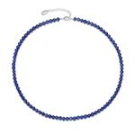 Philip Jones Lapis Mini Beaded Gemstone Necklace