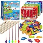 Wooden Magnetic Sight Word Fishing 