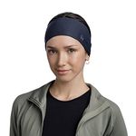 Buff Coolnet UV Wide Headband Night Blue Unisex Adult