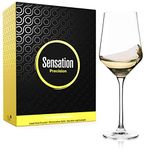 Season STORY White Wine Glasses Set of 2-14oz Modern Crystal Glass Italian Style, Tall Square Restaurant Glassware 4 Drinking Sauvignon Blanc, Chardonnay, Copas de Vino, Unique Cristal Wine Glass