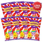 Cepia Pineapple Popcorn Mystery Assortment A 8-Pack | Mini Figures for Kids | Collectible Plush Toys | Mystery Bags for Girls and for Boys | Assorted Poseable Snack Shaped Figures | 8pk-Mystery