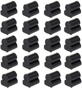 Jiayouy Dia 4mm Valve Rotor Rubber Buffering Stop for French Horn Euphonium Tuba Trombone Black