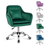 ALFORDSON Velvet Office Chair Swive