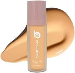 Best Bronze Bombshell Body Makeup - Tattoo Cover Up Makeup & Body Foundation Waterproof - Tattoo Concealer Waterproof for Scars, Varicose Veins Cover Up & Leg Foundation (C45 Medium Beige)