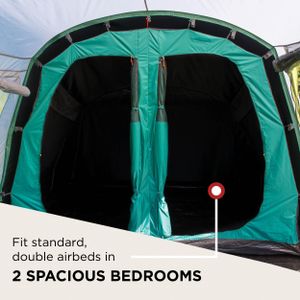 Coleman Oak Canyon 4-Person Tent – Spacious Family Camping Shelter