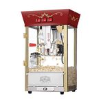 Great Northern Popcorn Red Matinee Movie Theater Style 8-Ounce Antique Popcorn Machine (83-DT5628)