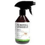 RepellShield Spider Repellent Spray - Natural Peppermint Oil, Pet-Safe, Non-Toxic, High Efficiency Pest Control for Homes, Mint Scented, Versatile Indoors & Outdoors - Eco-Friendly Eradication, 250ml