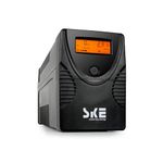 SKE 625VA/360W UPS Battery Backup & Surge Protector UPS Battery Backup Unit for Computer Router Modem Uninterruptible Power Supply