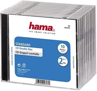 Hama - Cajas de CD estándar (10 unidades)