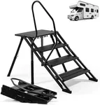 RV Steps Foldable, Aluminum Step La