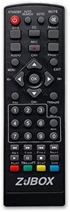 ZJBOX Remote Control adapted to ZJBOX Digital TV Converter Box