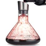 Oak & Steel - Wine Aerator Decanter, Wine Decanter with Built-in Aerator & Filter, Brush, Funnel & Cleaning Beads, 1.5L - Strong & Elegant