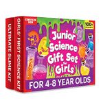 Einstein Box Junior Science Gift Set for Girls |Birthday Gift for Girls Ages 4,5,6,7,8 Years | 2-in-1 Set of Learning & Education Kit |